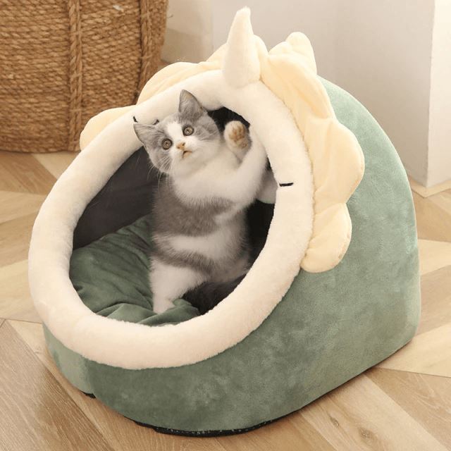 Cama Para Gato Iglu Sweet Home Lemon Store Dinossauro P (31x30x28cm) 