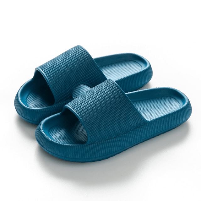 Chinelo Nuvem Ortopédico Plus Comfort Lemon Store Azul 44-45 