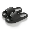 Chinelo Nuvem Ortopédico Plus Comfort Lemon Store Preto 40-41 