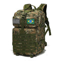 Mochila Tática Militar 50L - A Prova D'Água Lemon Store Camuflado 