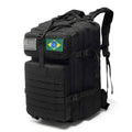 Mochila Tática Militar 50L - A Prova D'Água Lemon Store Preto 